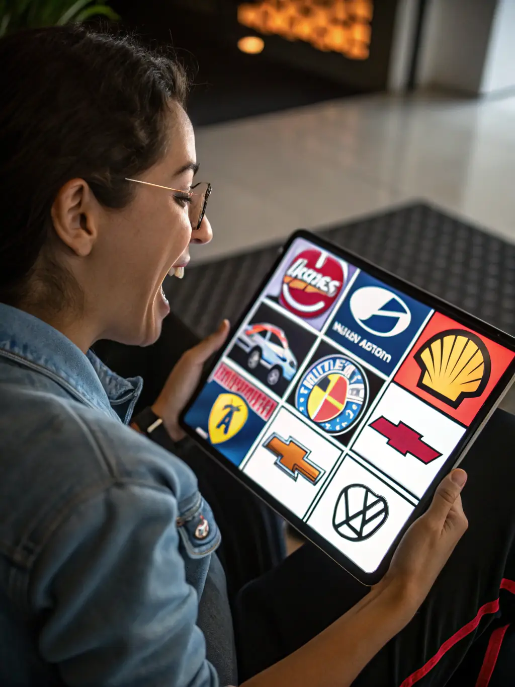 A social media feed displays a series of engaging posts and advertisements for an automotive brand, reflecting Valkron LLC's social media marketing expertise.